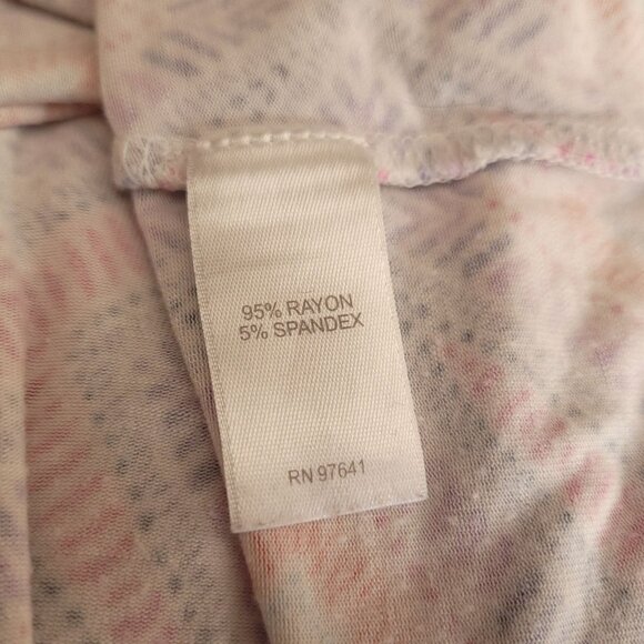 J.Jill Womens Dress Large Pockets Multicolor Geometric Print Short Sleeve - Picture 7 of 7